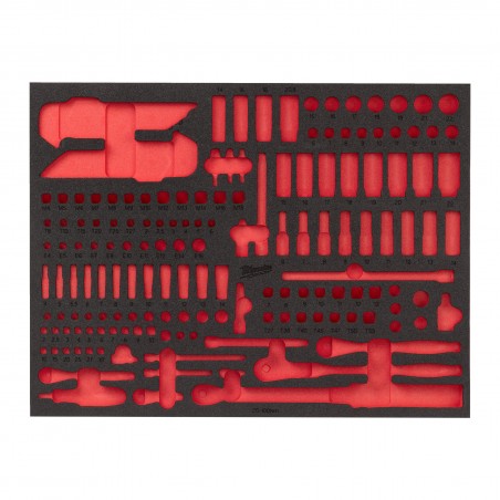Module vide servante Cliquets et douilles 1/4", 3/8" Milwaukee | 4932502088