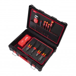Caisse outils PACKOUT électricien 63pcs Milwaukee | 4932499466