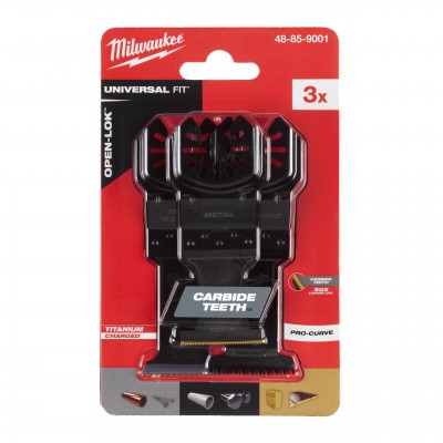 Set de lames multi-tool ol 3 pcs (x1) Milwaukee | 48859001