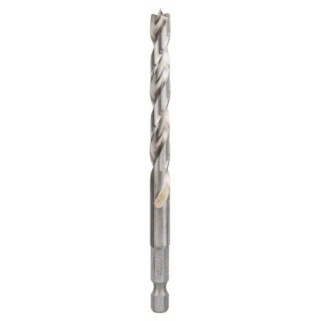 2608595523 Mèche à bois hélicoïdale, queue six pans 1/4" Accessoire Bosch pro outils