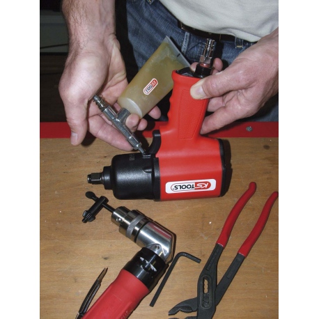 Seringue à graisse pour outils pneumatique - KS Tools