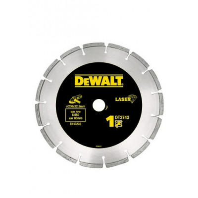 Disque diamant segmenté 125mm pour matériaux de construction/béton DEWALT | DT3741 